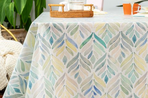 Hot Sale Print Party Personalized Elegant Tablecloth for Kitchen