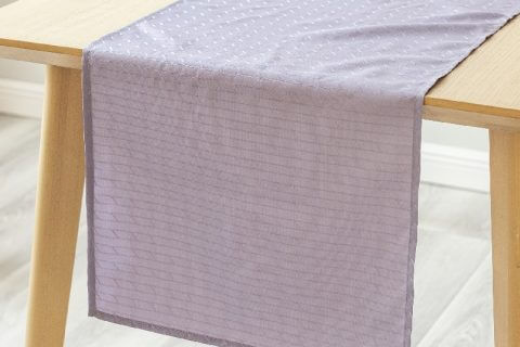 2022 New Jacquard Polyester Simple Design Customized Table Runner for Office Decoration
